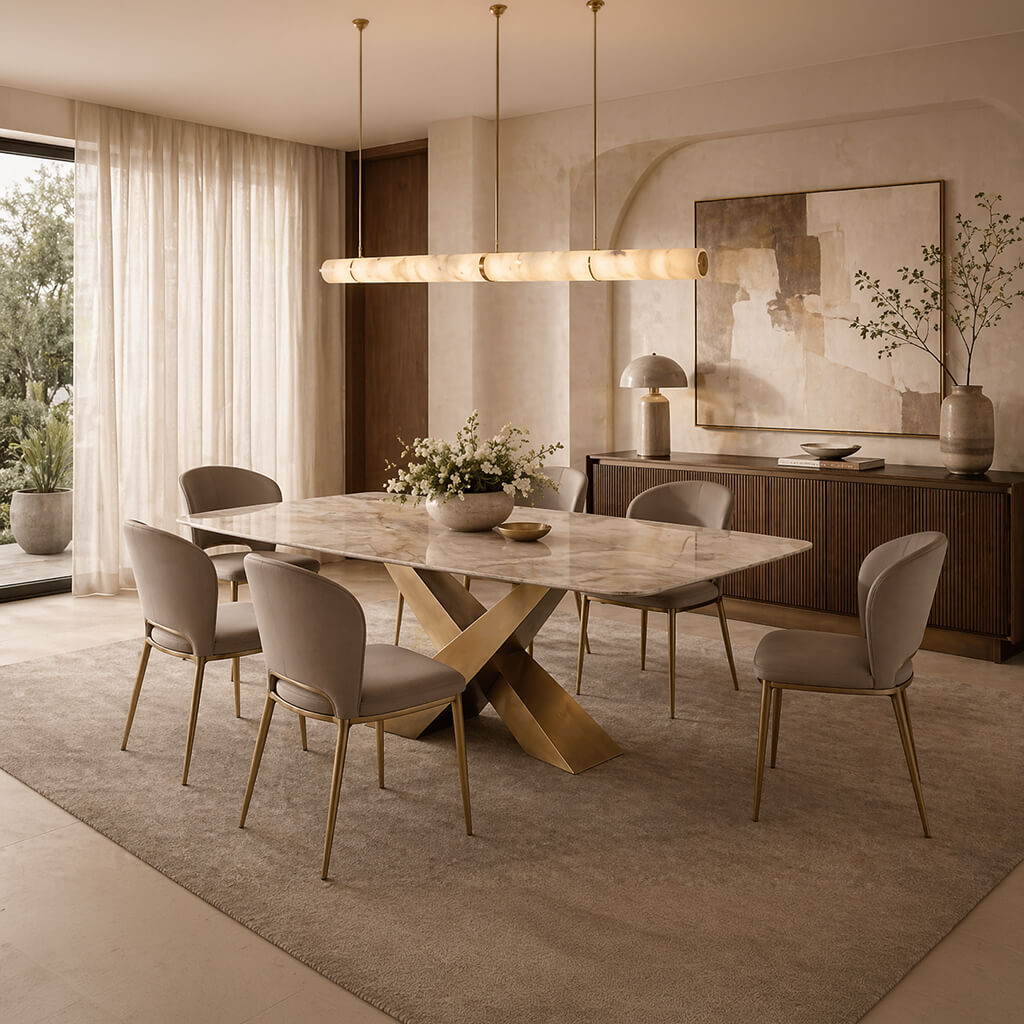 trapezaria thaleia – marmaro kai chryso – mpez – orthogonio – luxurious design
