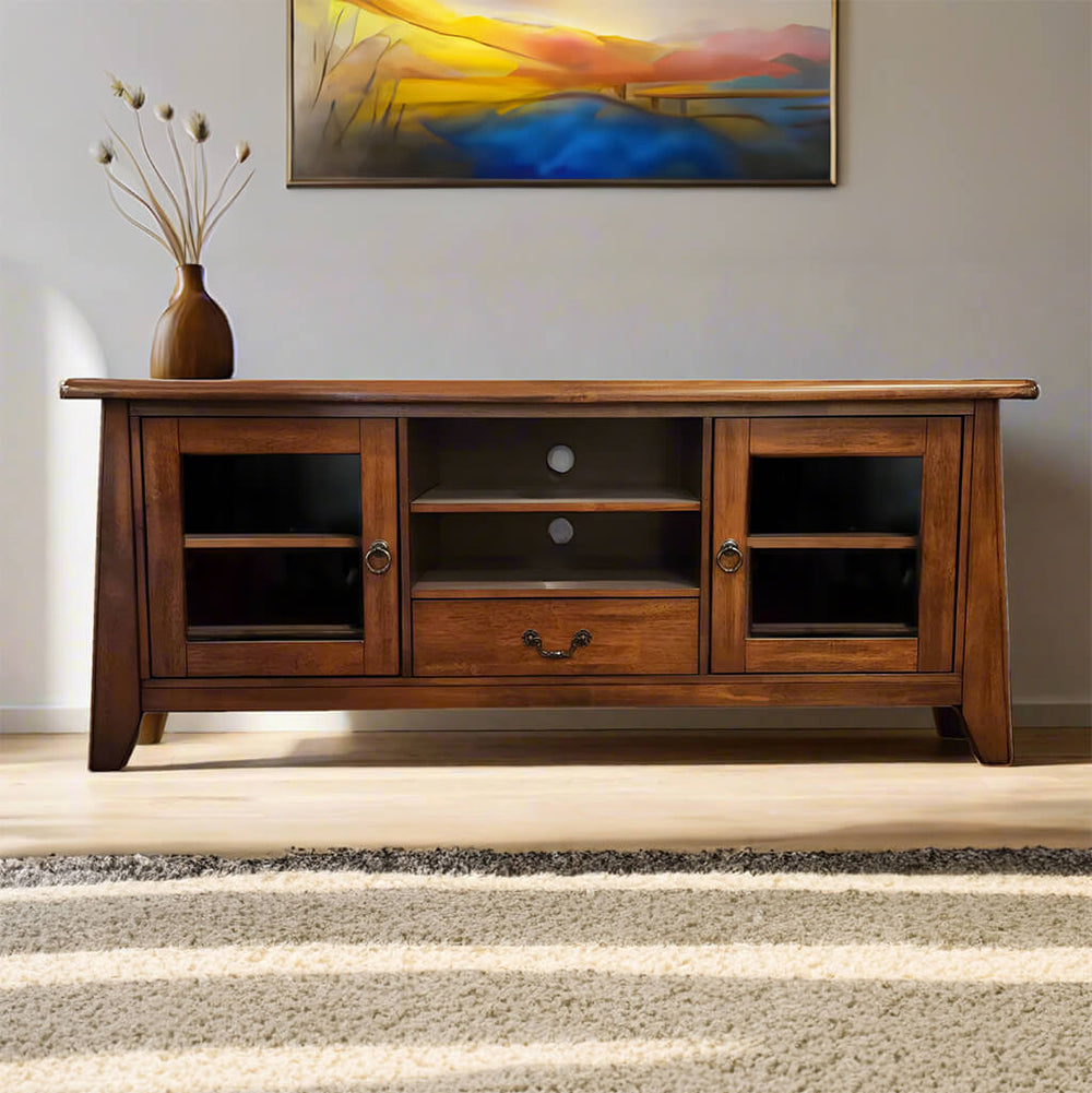Деревянная ТВ-тумба FLORA| Lux Furniture