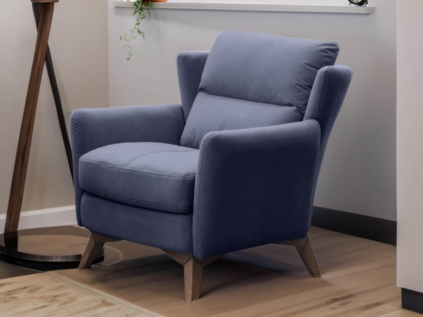 variant armchair blue - Lux Furniture