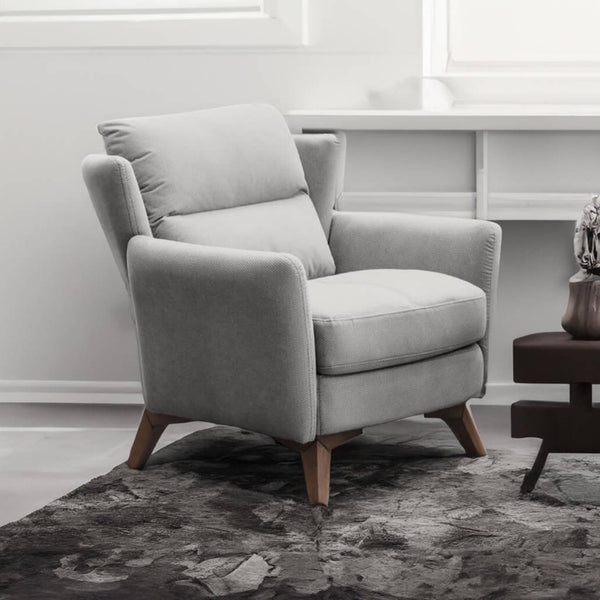 Living room armchair Variant / Light grey