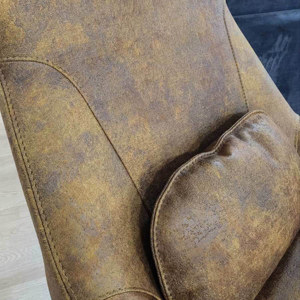modern living room armchair EGON - Lux Furniture / Yellow