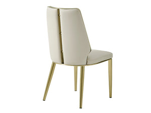 μπεζ καρέκλα κουζίνας - Lux Furniture