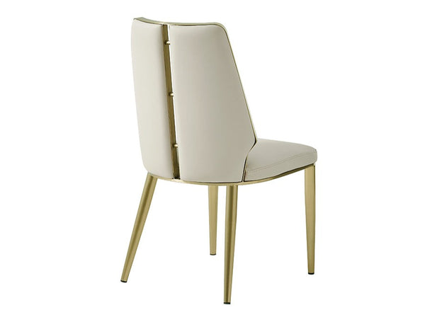 μπεζ καρέκλα κουζίνας - Lux Furniture